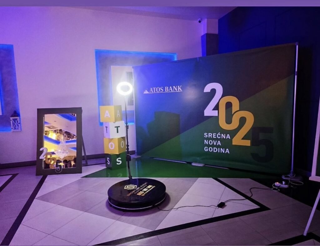 Showtimevent – najam 360° photobooth platforme, Banja Luka i Laktaši